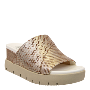 OTBT - NORM in GOLD Wedge Sandals