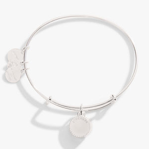 November Birthstone Charm Bangle, Topaz