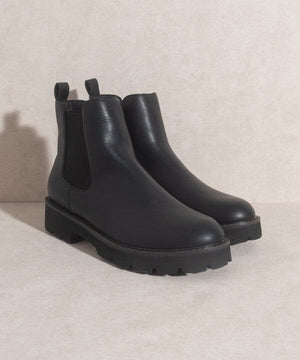 Oasis Society Gianna - Chunky Sole Chelsea Boot KKE Originals 