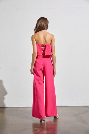 OFF SHOULDER JUMPSUIT Do + Be Collection 