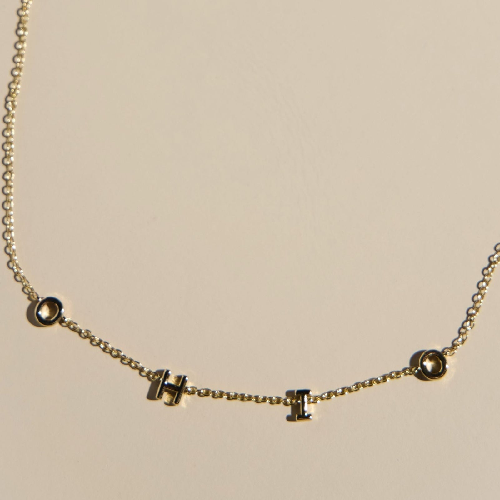 Ohio State University Initial Necklace