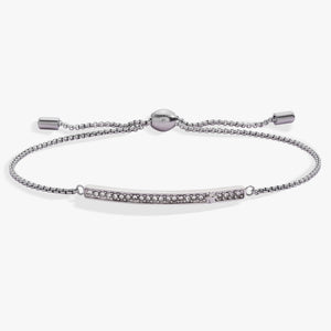 April Everyday Birthstone Pave Bolo Bracelet