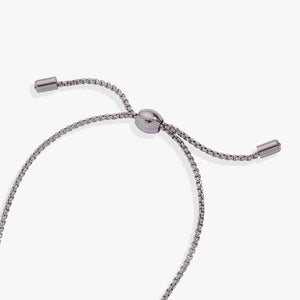 August Everyday Birthstone Pave Bolo Bracelet