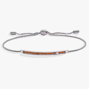 November Everyday Birthstone Pave Bolo Bracelet