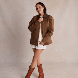 Peacock Suede Weston Earrings