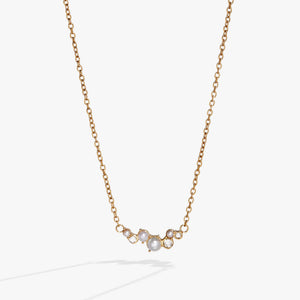 Pearl & Crystal Pendant Necklace