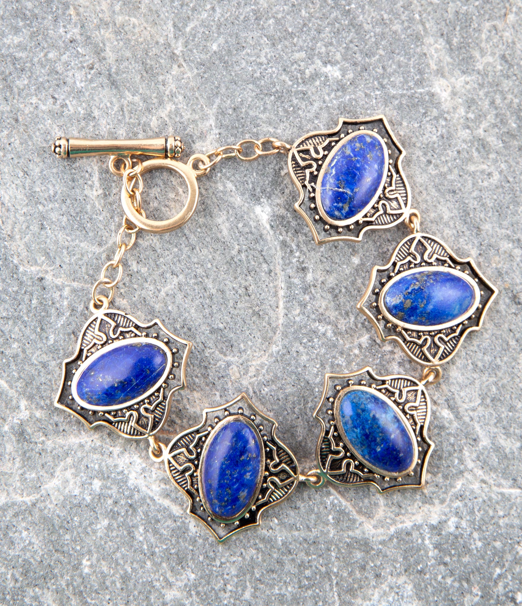Phantom Lapis Toggle Bracelet