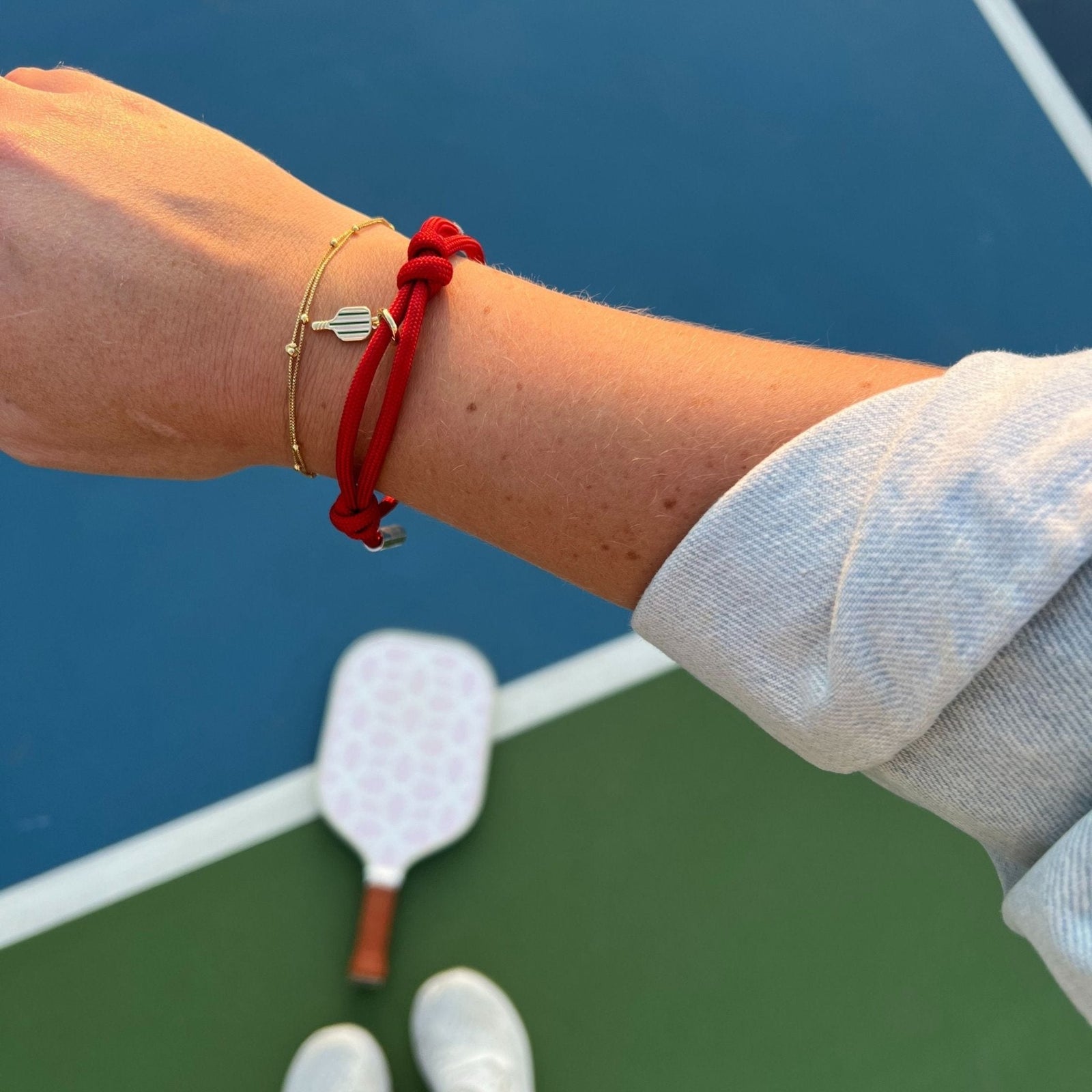 Pickleball Paddle Charm