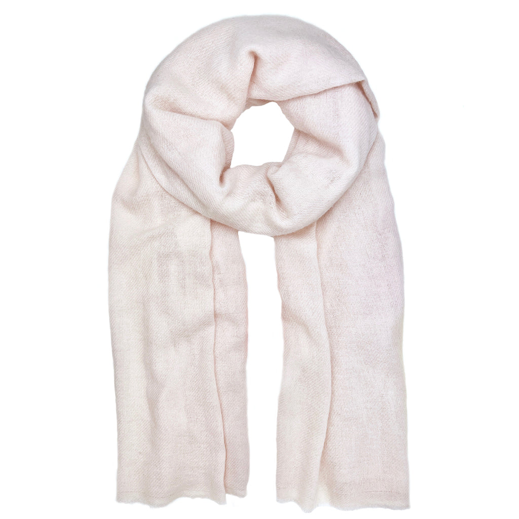 Rose Handloom Cashmere Scarf