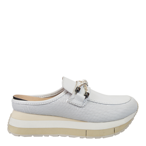 NAKED FEET - POLO in WHITE Platform Sneakers