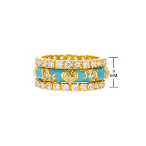 Stackable Fiesta Ring Set