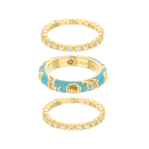 Stackable Fiesta Ring Set