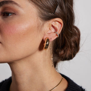 Gold Ramona Threader Earrings
