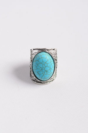 Robin's Egg Turquoise Ring Jewelry Leto Collection 