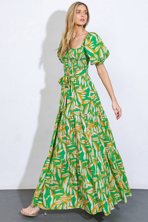 Never Ending Days Woven Maxi Dress