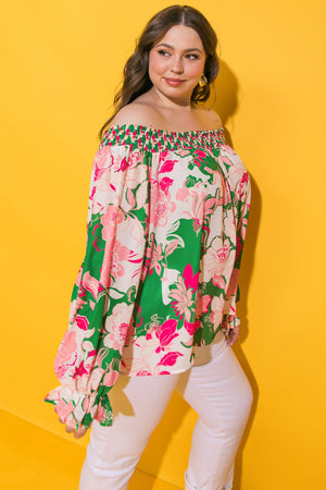 BREAK THE RULES WOVEN TOP