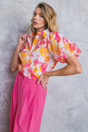 Effortless Outlook Woven Top