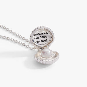 Salt + Sea 'Seashells Are Love Letters In The Sand' Seashell Locket Pendant