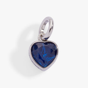 September 'Protection' Heart Birthstone Charm