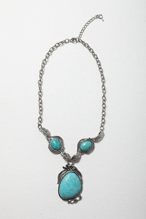 Serenity Turquoise Necklace Jewelry Leto Collection 