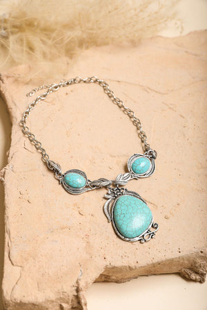 Serenity Turquoise Necklace Jewelry Leto Collection 