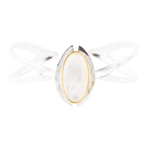 Shine Bright Mother of Pearl Cuff Bracelet