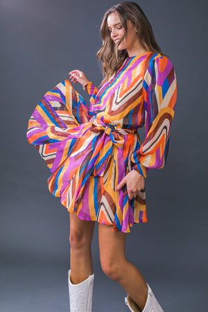 Paloma Party Woven Mini Dress