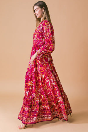 I'D CHOOSE YOU WOVEN MAXI DRESS