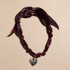 Silver Medium Heart Locket