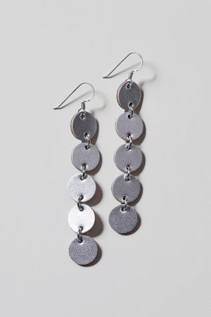 Silver Satin Sylvie Earrings