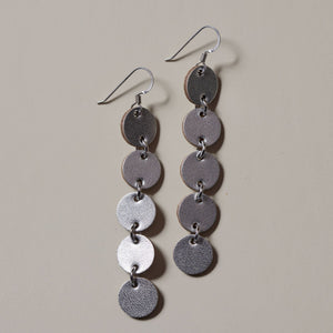 Silver Satin Sylvie Earrings