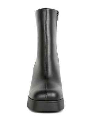 Sins Collar High Ankle Platform Boots Rag Company 