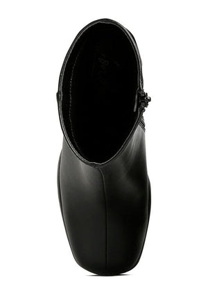 Sins Collar High Ankle Platform Boots Rag Company 