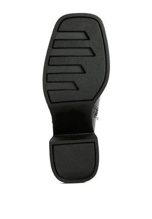 Sins Collar High Ankle Platform Boots Rag Company 