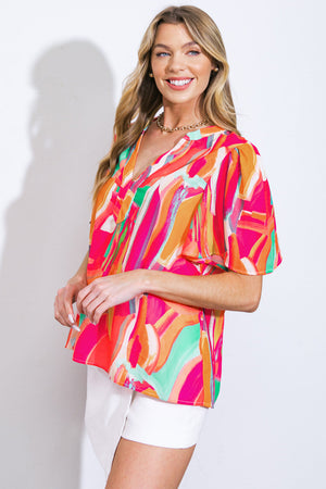 Lean on Me Woven Top