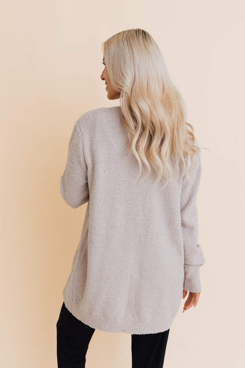 Snuggle Chic Boucle Bliss Cardigan Ponchos One Size /