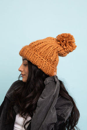 Soft Chunky Cable Knit Beanie Beanies Leto Collection 