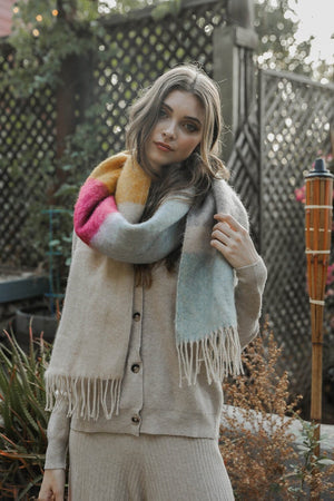 Soft Mohair Scarf Scarves Leto Collection 