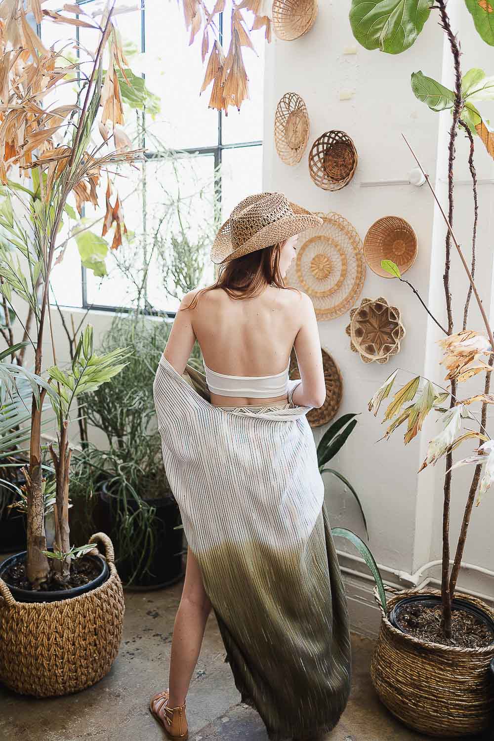 Solid Halter Bralette XS/S / White