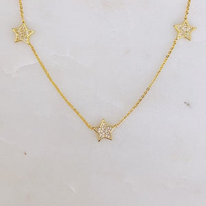 Stars In Greek Island Necklace Ellison and Young 