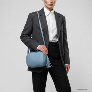 Italian Full-Grain Leather Crossbody Bag | Parma
