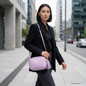 Italian Full-Grain Leather Crossbody Bag | Parma