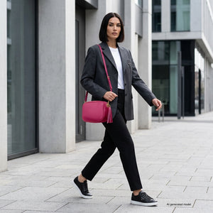 Italian Full-Grain Leather Crossbody Bag | Parma