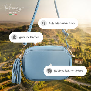 Italian Full-Grain Leather Crossbody Bag | Parma
