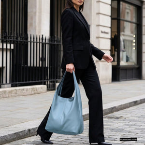 Italian Full-Grain Leather Hobo Bag | Siena