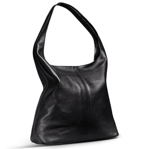 Italian Full-Grain Leather Hobo Bag | Siena