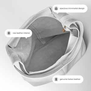 Italian Full-Grain Leather Hobo Bag | Siena