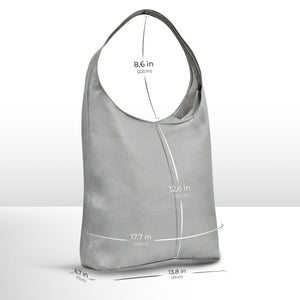 Italian Full-Grain Leather Hobo Bag | Siena