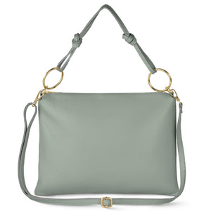 Italian Full-Grain Leather Shoulder Bag | Livorno