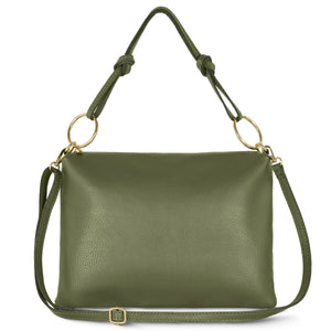 Italian Full-Grain Leather Shoulder Bag | Livorno